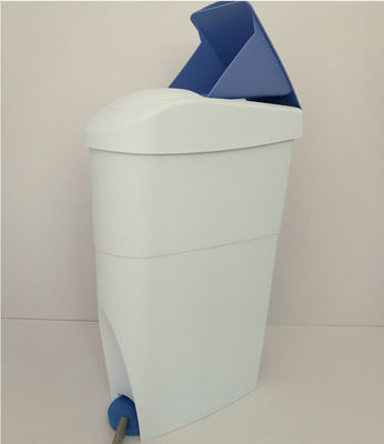 20L Pedal Sanitary Bin, ABS Tempat Sampah Kebersihan Feminin