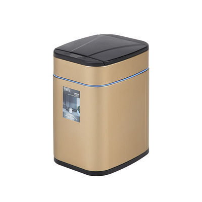 2.6 Gallon Pedal Dioperasikan Tempat Sampah, Tempat Sampah Dapur SS Dengan Tutup