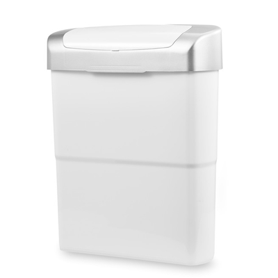 25L kapasitas super Feminine Sanitary Trash Can baterai 4xAA Untuk Hotel